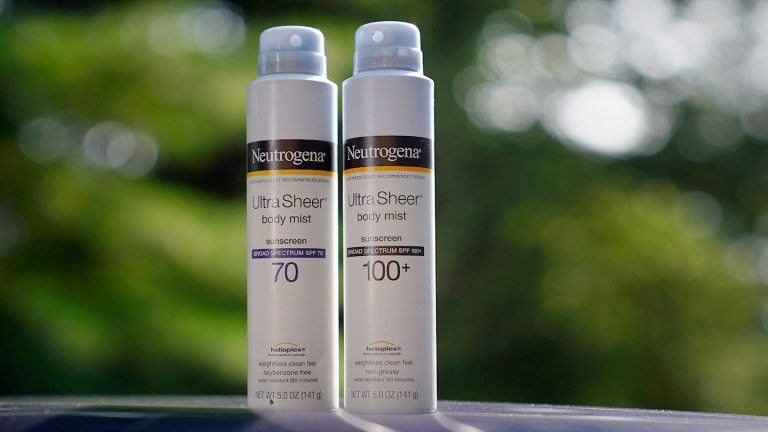 Johnson & Johnson herinnert aan Neutrogena en Aveeno Spray-zonnebrandmiddelen